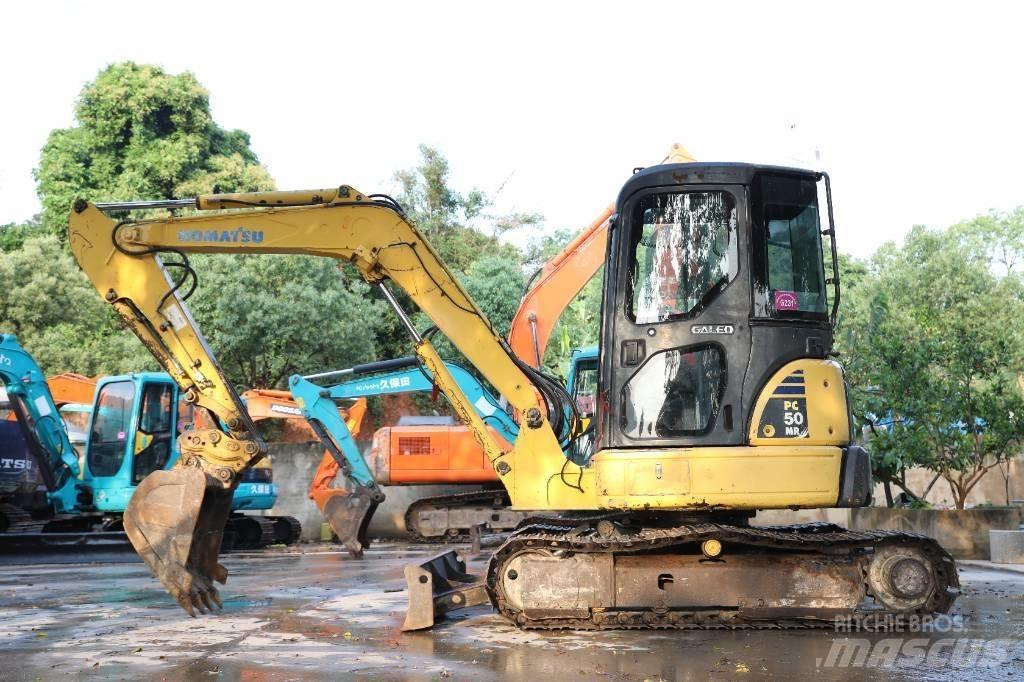 Komatsu PC 50 MR Gravemaskiner på larvebånd