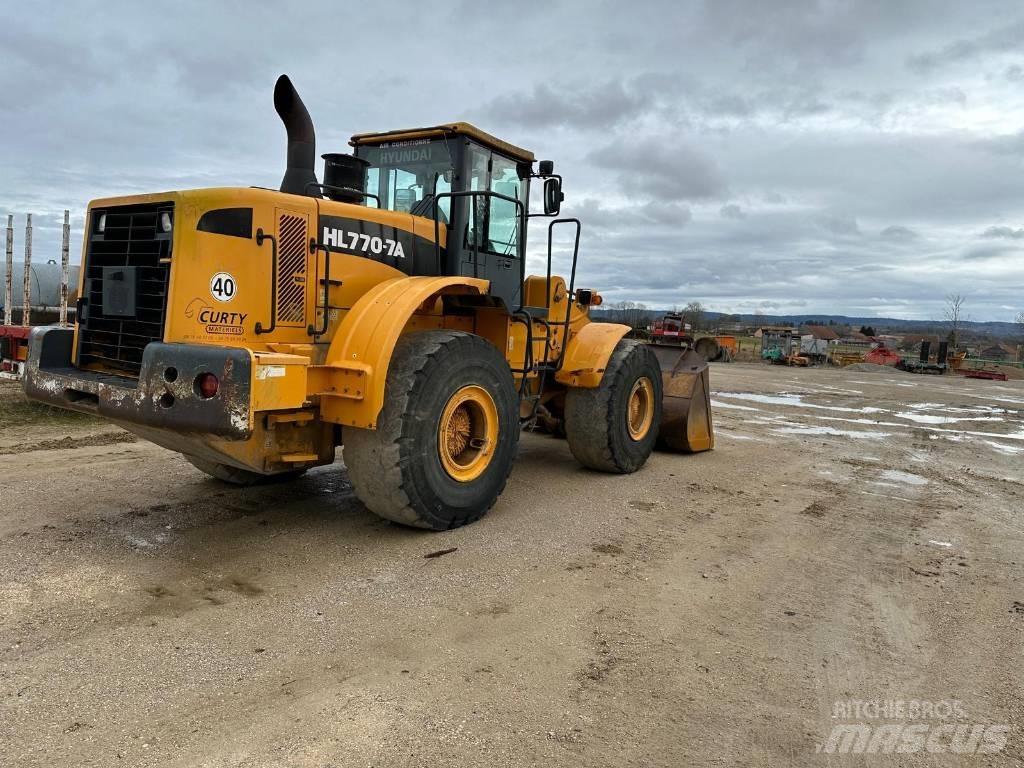 Hyundai HL770-7A Læssemaskiner på hjul