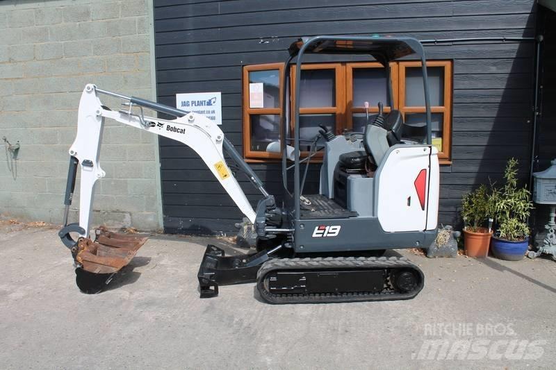 Bobcat E 19 Minigravemaskiner