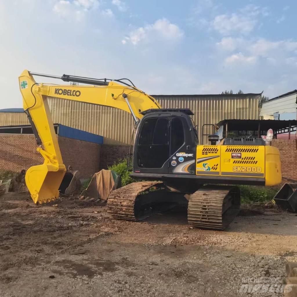 Kobelco SK200D Gravemaskiner på larvebånd