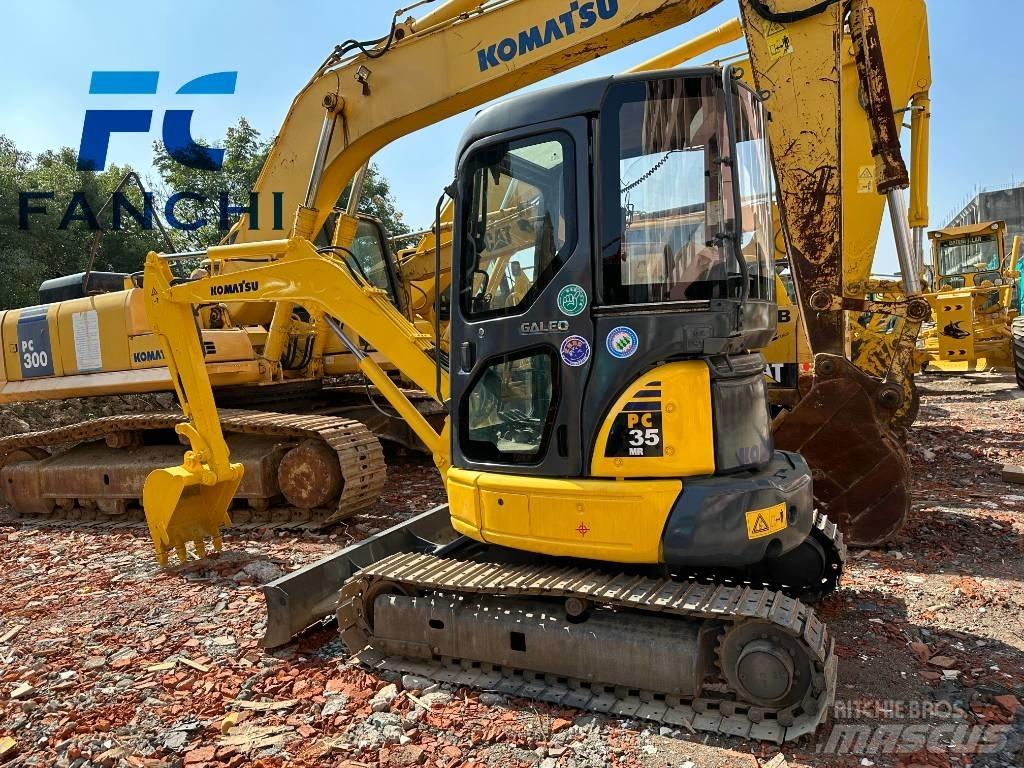 Komatsu PC 35 MR Minigravemaskiner