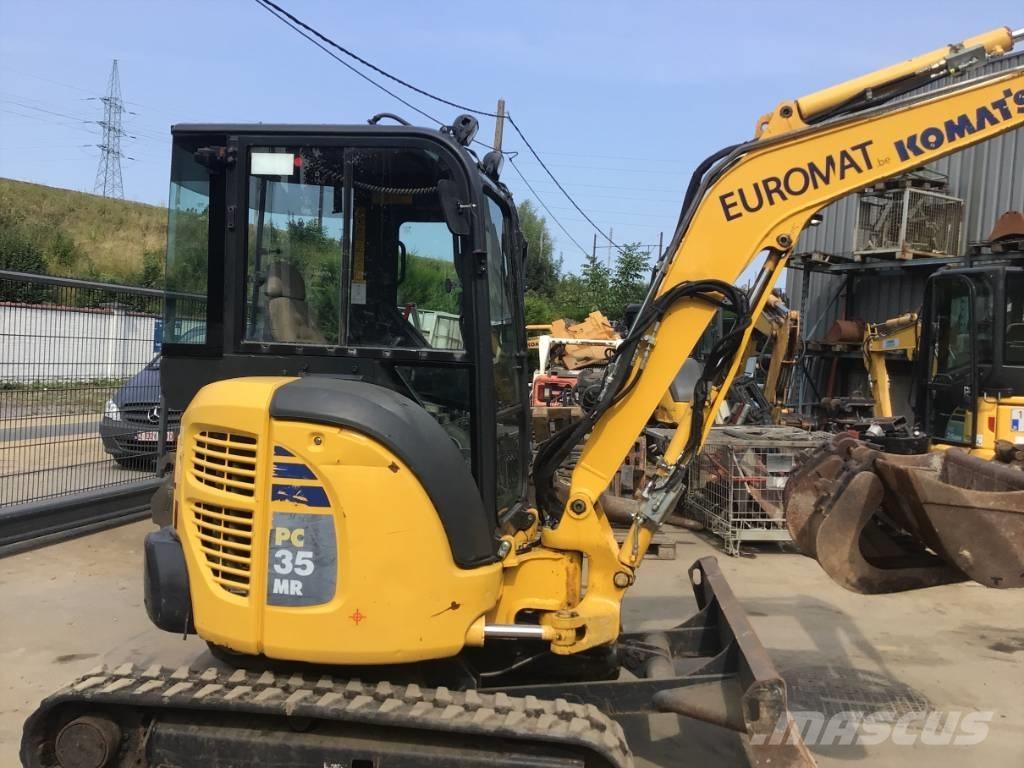 Komatsu PC 35 Minigravemaskiner