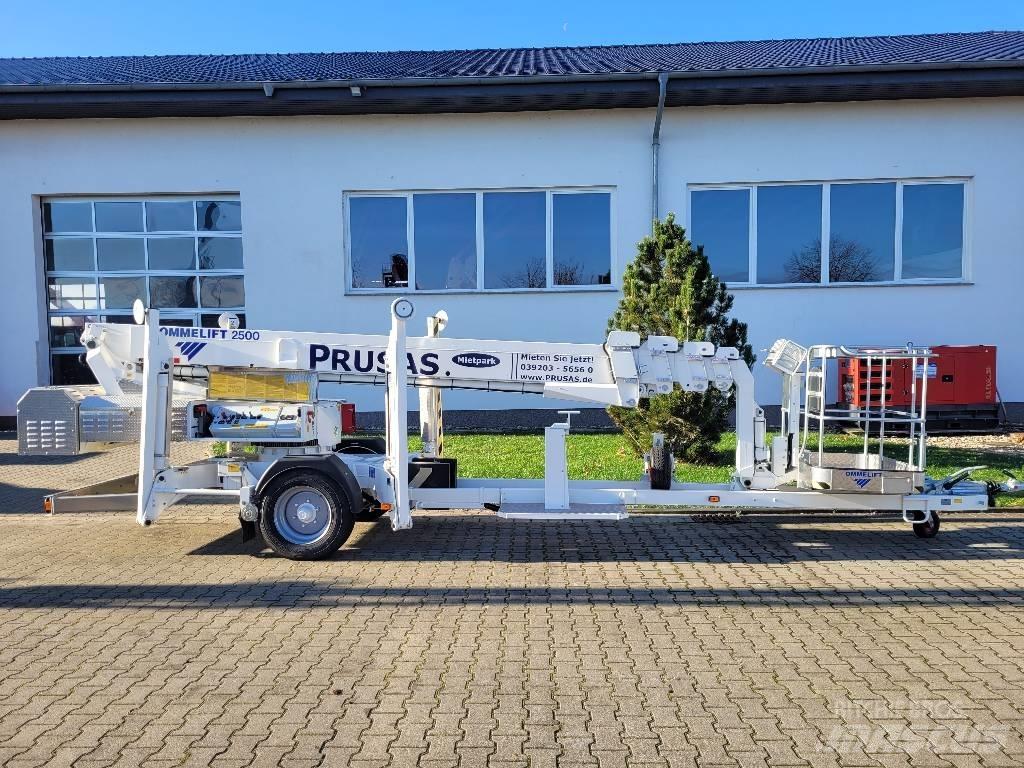Omme 2500 EBP Trailermonterede lifte