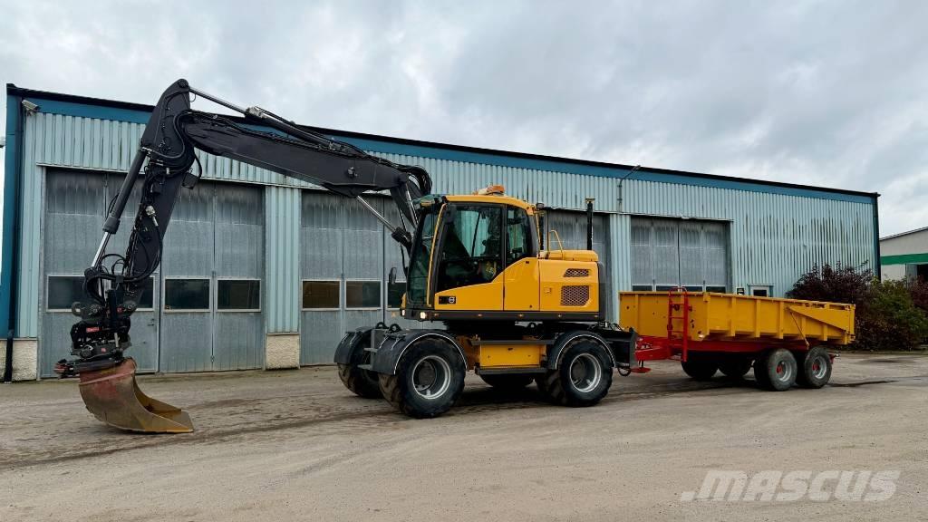 Volvo EW 140 D Gravemaskiner på hjul