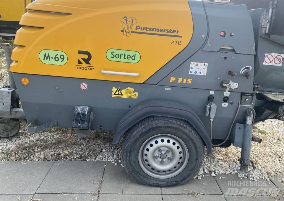 Putzmeister P 715 TD Betonpumper