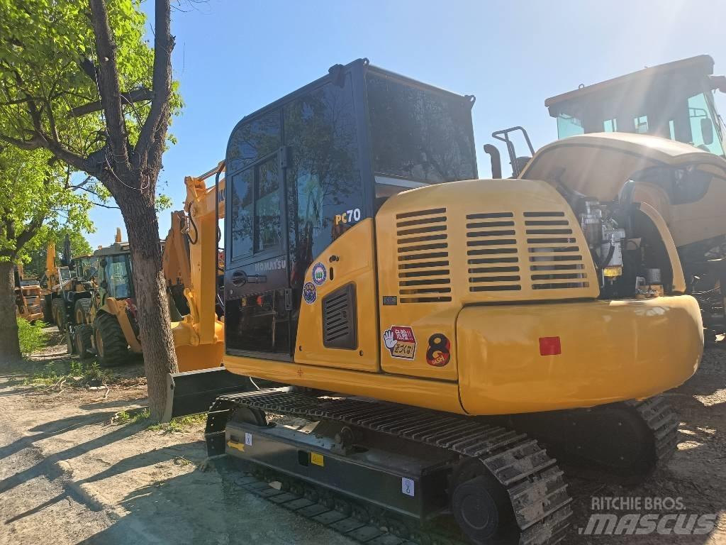 Komatsu PC 70 Minigravemaskiner