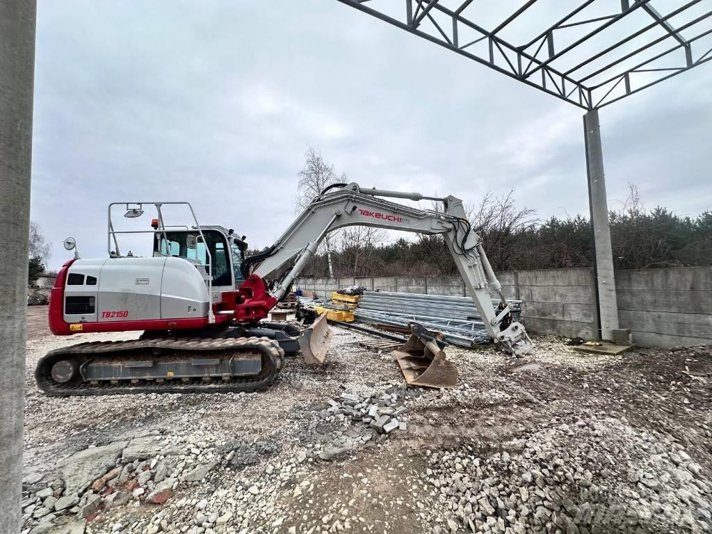 Takeuchi TB2150c Gravemaskiner på larvebånd