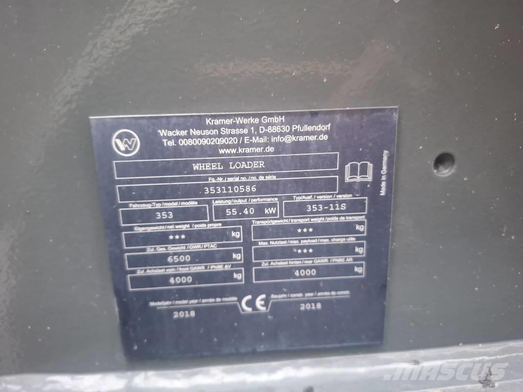 Kramer 5085 Læssemaskiner på hjul