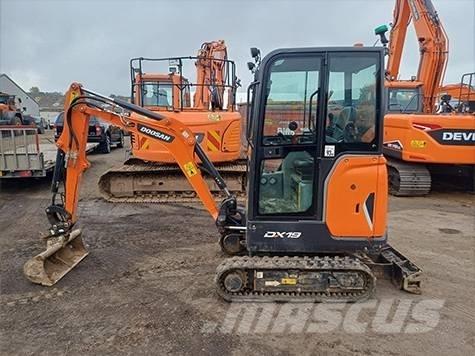 Doosan DX 19 Minigravemaskiner