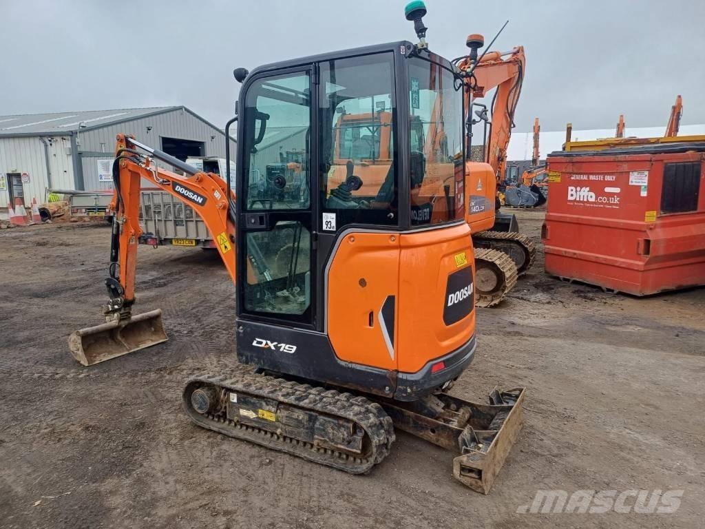 Doosan DX 19 Minigravemaskiner