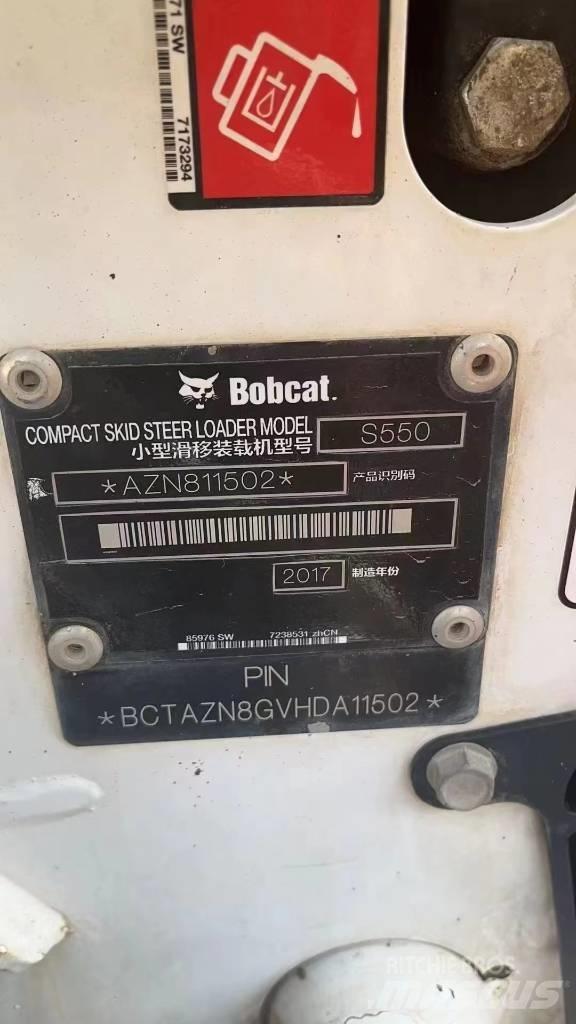 Bobcat S 550 Læssemaskiner på hjul