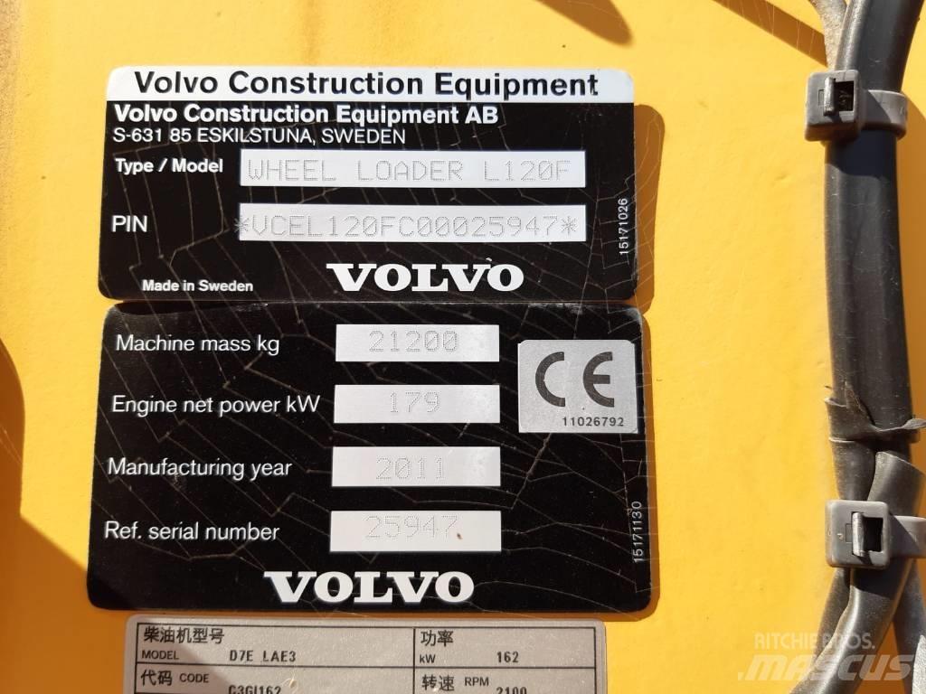 Volvo L 120 F Læssemaskiner på hjul