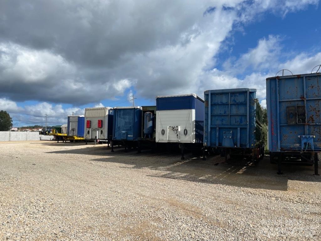 Samro ST39MH Semi-trailer med fast kasse