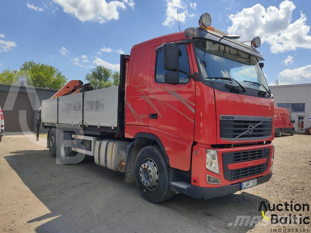 Volvo FH500 Lastbil med lad/Flatbed