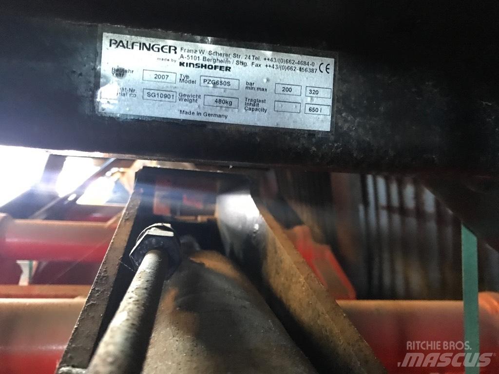 Palfinger PZG650S Tilbehør til læssehåndtering