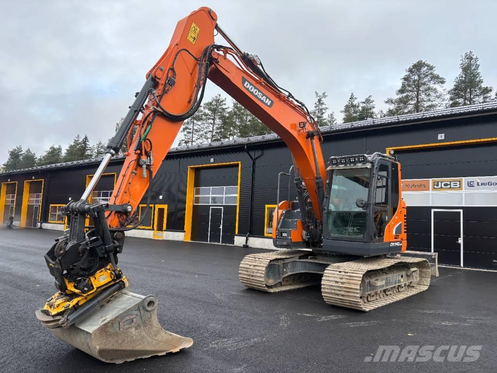 Doosan DX 140 LCR Gravemaskiner på larvebånd
