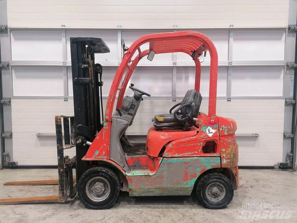 Mitsubishi FD15N Diesel gaffeltrucks