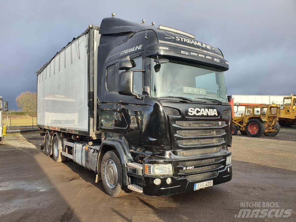 Scania R 490 Flis-lastbiler