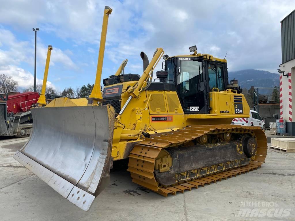 Komatsu D65PX-18 Bulldozer på larvebånd