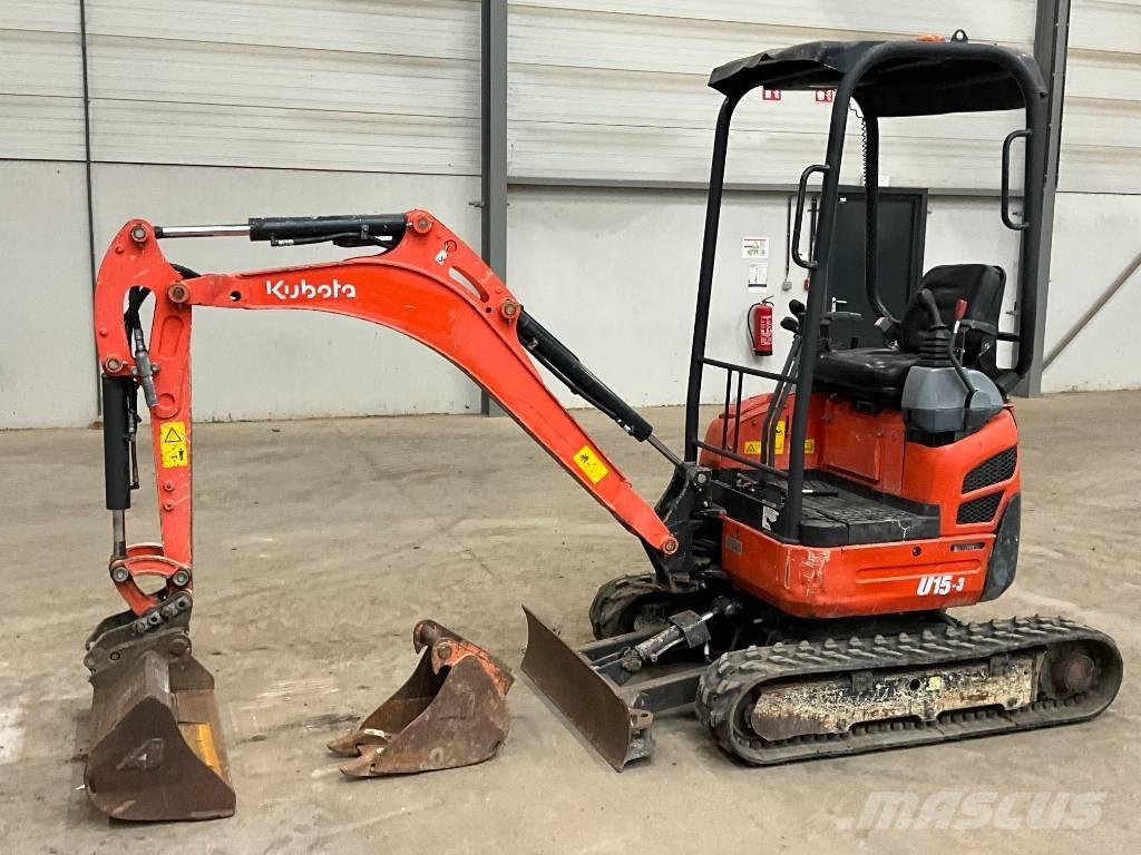 Kubota U 15-3 Minigravemaskiner