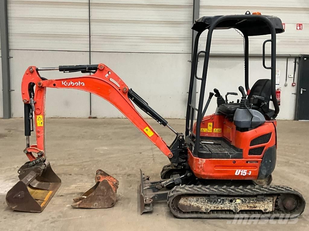 Kubota U 15-3 Minigravemaskiner