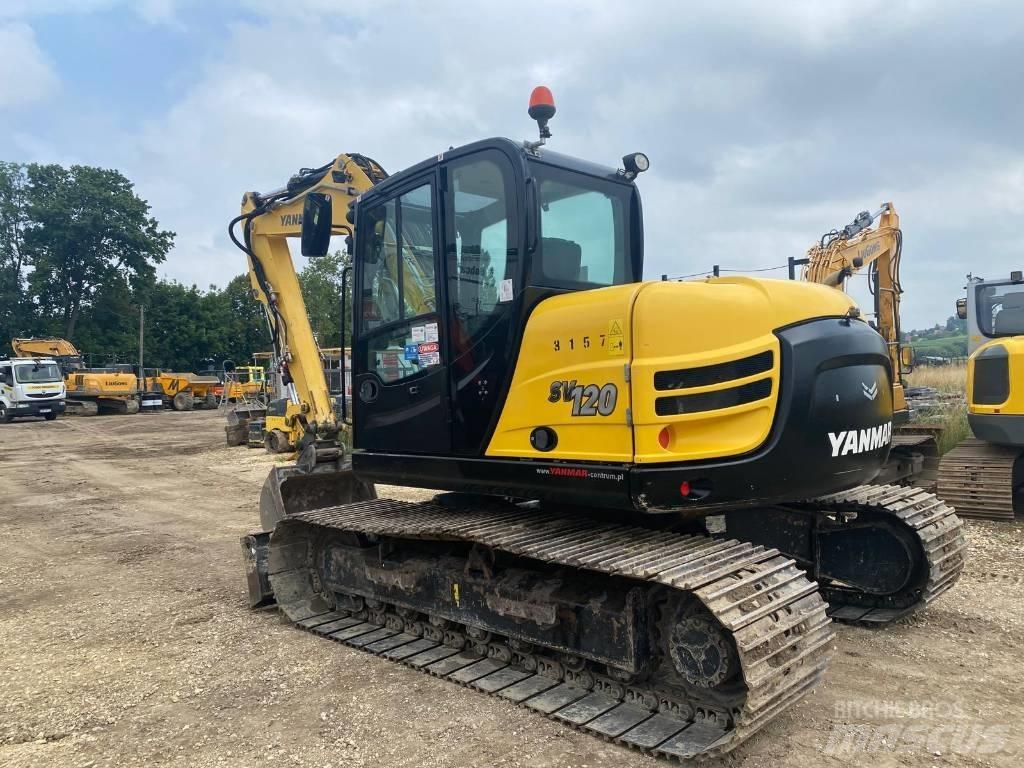 Yanmar SV 120 Gravemaskiner på larvebånd