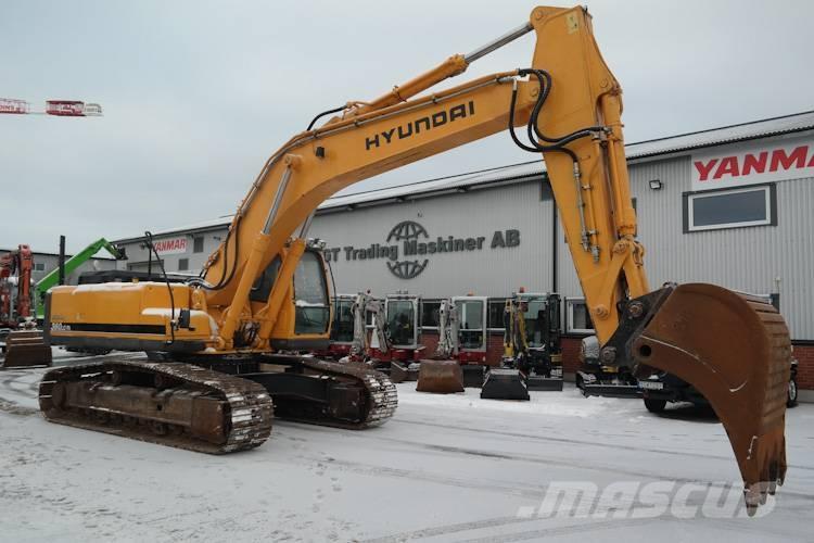Hyundai R360LC-7 Gravemaskiner på larvebånd