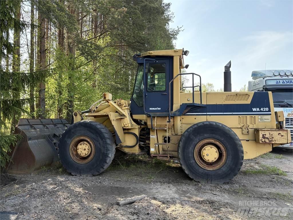 Komatsu WA420-1 Læssemaskiner på hjul