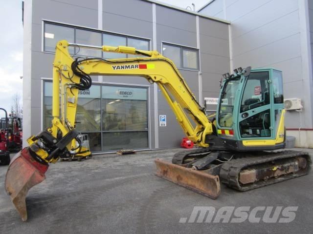 Yanmar Vio 80 U Midi-gravemaskiner 7t - 12t