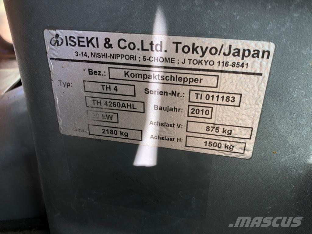 Iseki TH 4260 AHL Kompakte traktorer