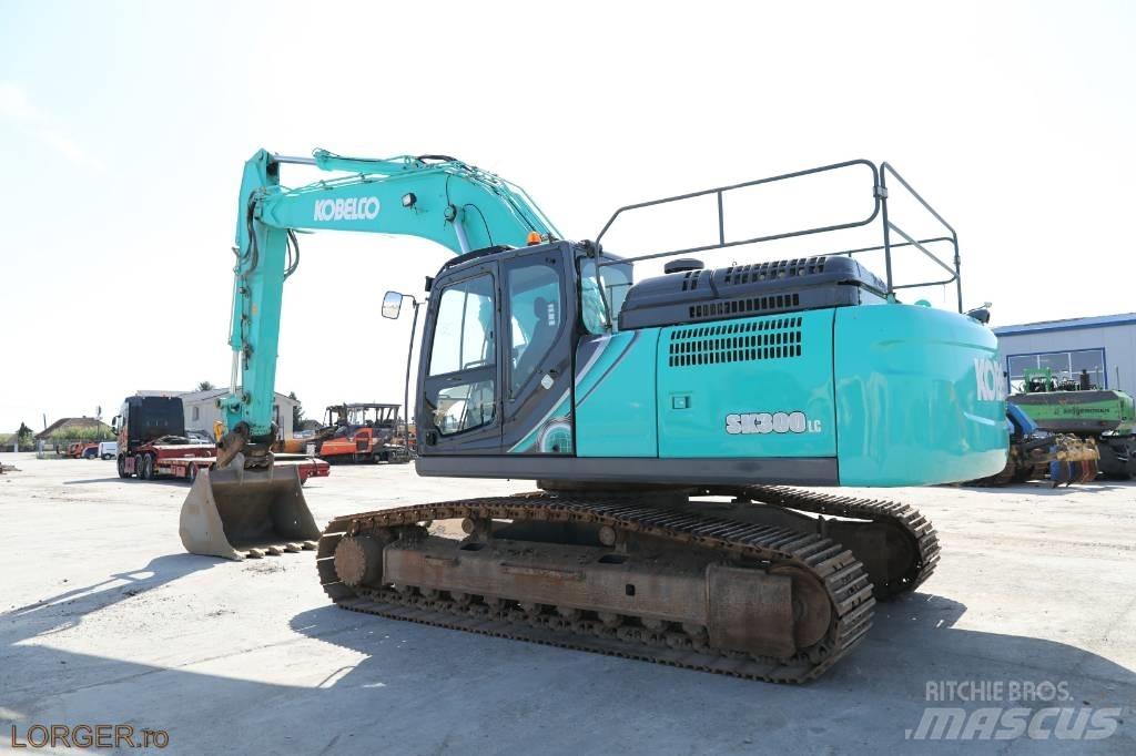 Kobelco SK 300 LC - 10 Gravemaskiner på larvebånd