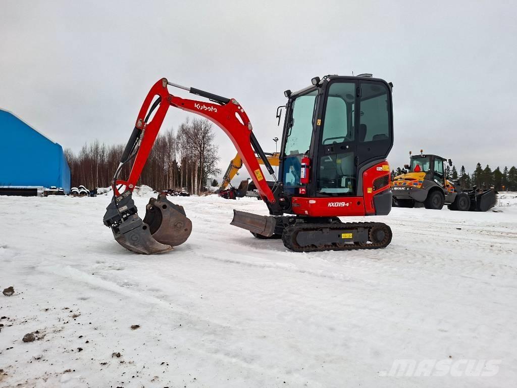Kubota KX019-4 Minigravemaskiner