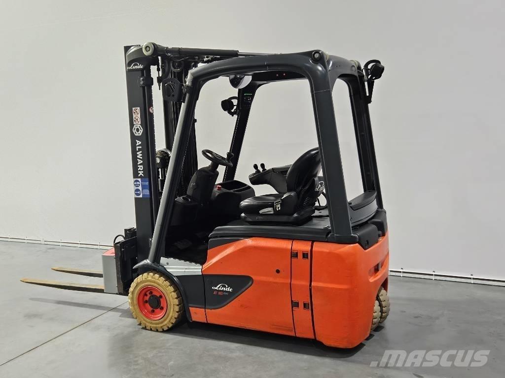 Linde E16 El gaffeltrucks