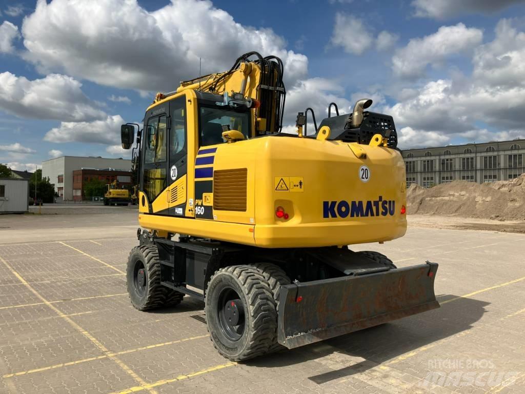 Komatsu PW 160-11 E0 Gravemaskiner på hjul