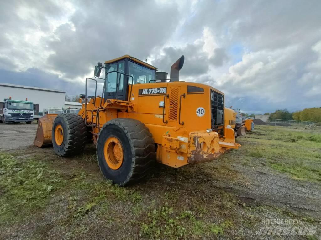 Hyundai HL 770-7 A Læssemaskiner på hjul