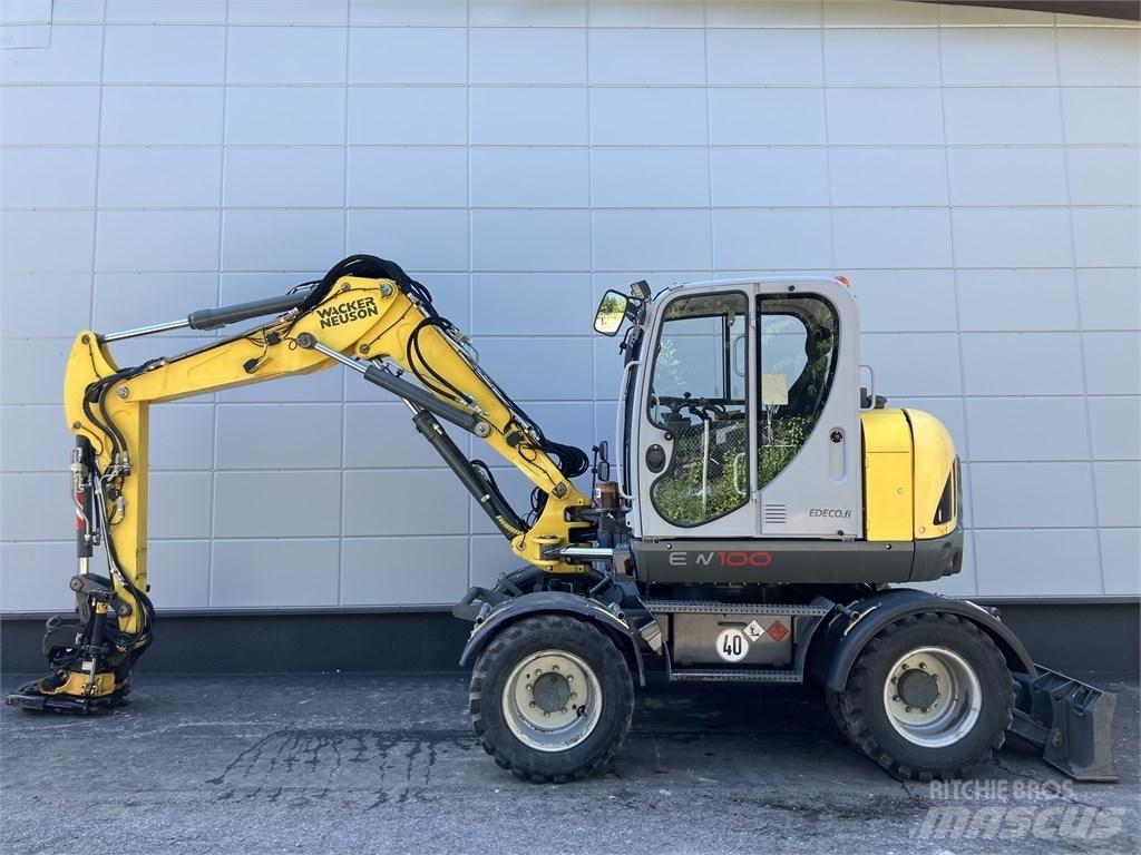 Wacker Neuson EW 100 Gravemaskiner på hjul