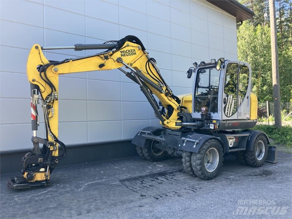 Wacker Neuson EW 100 Gravemaskiner på hjul
