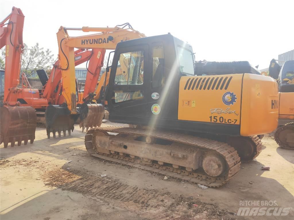 Hyundai R150LC-7 Gravemaskiner på larvebånd
