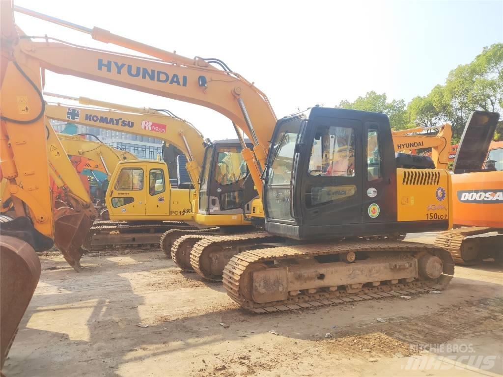 Hyundai R150LC-7 Gravemaskiner på larvebånd