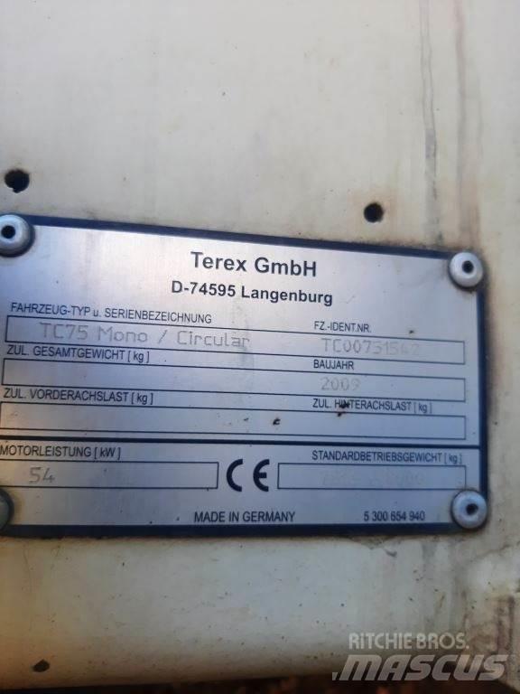Terex TC75 Minigravemaskiner