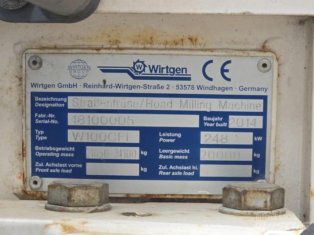 Wirtgen W 100 CFI Asfalt-koldfræsere