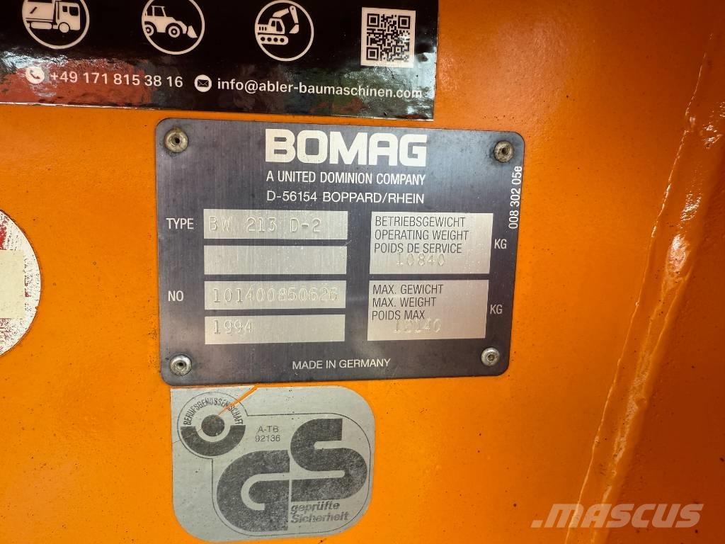 Bomag BW 213 D-2 Enkelt tromle