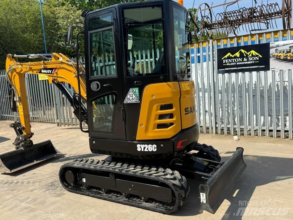 Sany SY 26 C Minigravemaskiner