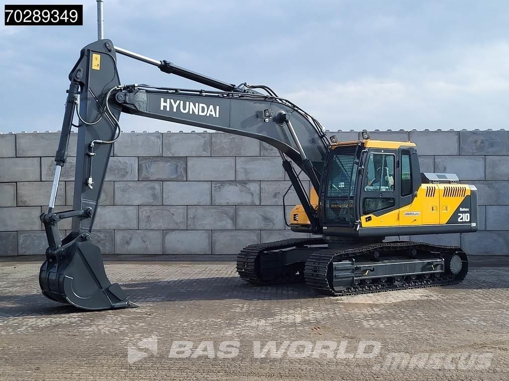 Hyundai R210 Gravemaskiner på larvebånd