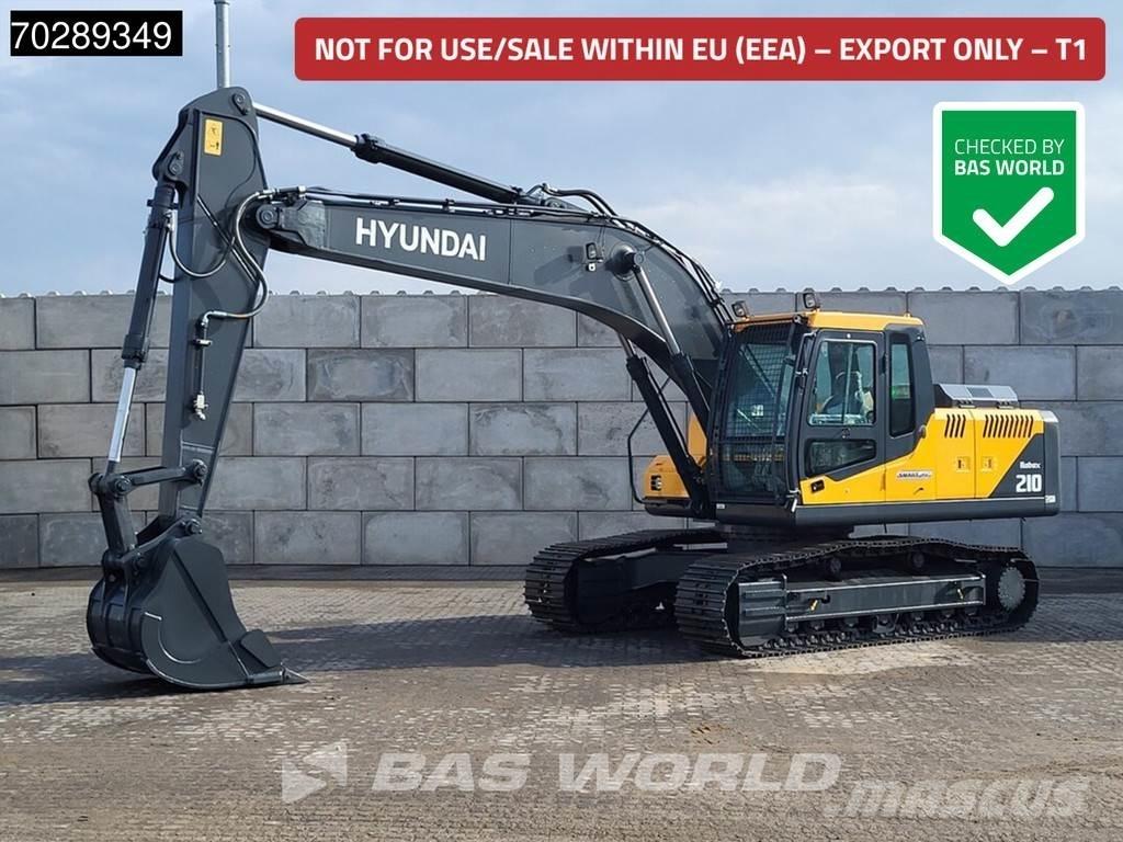 Hyundai R210 Gravemaskiner på larvebånd