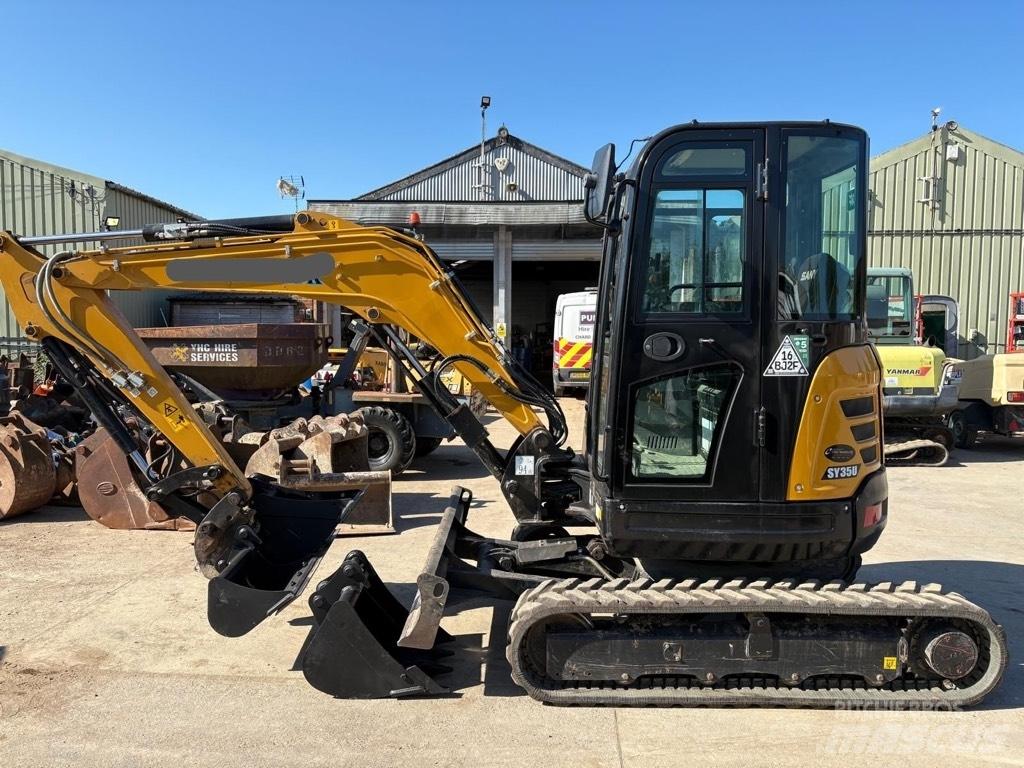 Sany SY 35 U Minigravemaskiner