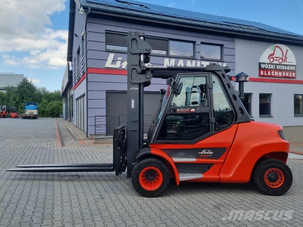 Linde H80D-03/900 Diesel gaffeltrucks