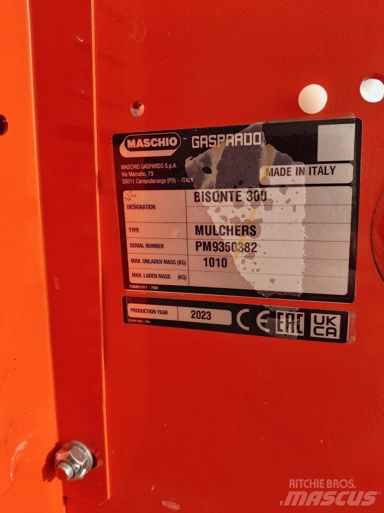 Maschio Bisonte 300 Græsklippere og skårlæggere