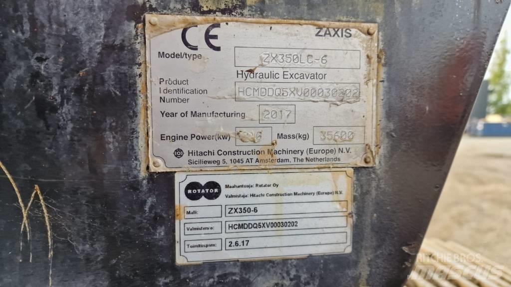 Hitachi ZX 350 LC-6 Gravemaskiner på larvebånd