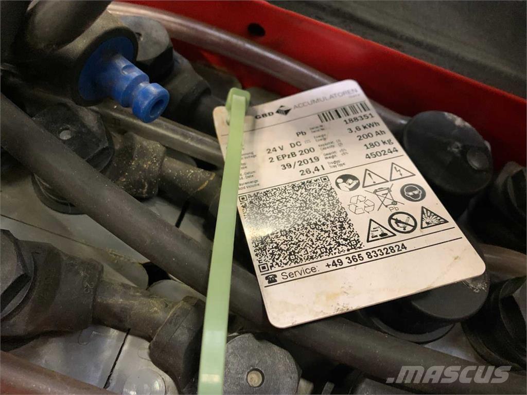 Linde L10B Gaffelstabler med gående fører